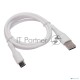 Кабель USB2.0 Cablexpert CC-USB2S-AMCM-1M-W, AM/Type-C, 3А, 18Вт, QC3.0, силиконовый, медь, 1м, белый, пакет