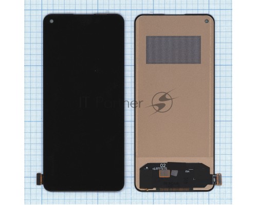 Дисплей для Realme GT Neo 3T в сборе с тачскрином черный tft