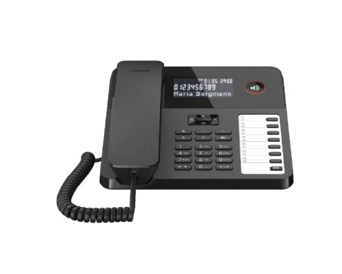 [Телефон] GIGASET [S30350-H224-R101] DESK600 BLACK