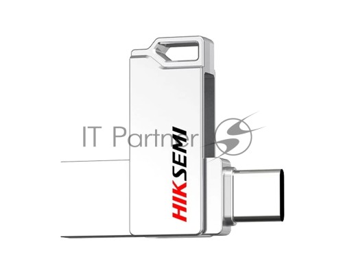 Флеш диск HIKSEMI SYNC HS-USB-E327C/256G/U3/Silver 256Gb <HS-USB-E327C/256G/U3/Silver>, USB3.2/Type-C
