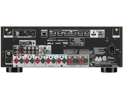 Ресивер AV Denon AVR-X2800H 7.2 черный