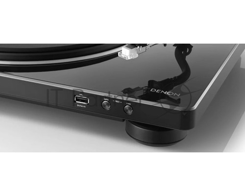 Проигрыватель винила Denon DP-450USB частично автоматический черный