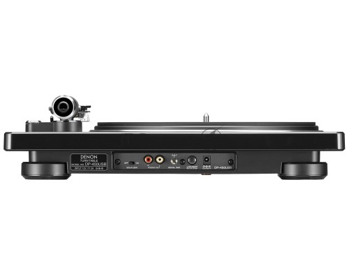 Проигрыватель винила Denon DP-450USB частично автоматический черный