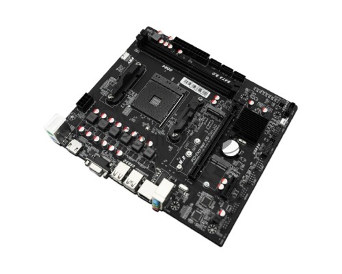 Материнская плата CBR A320M { Chipset A320, Socket AM4, 2*DDR4, mATX, VGA+HDMI, 1*PCIEx16/1*PCIEx1/1*M.2, 4*SATA3, 2*USB2.0 + 2*USB3.0, LAN 1Gb}
