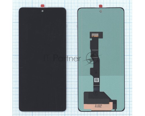 Дисплей для Xiaomi Poco F5 в сборе с тачскрином (TFT) черный