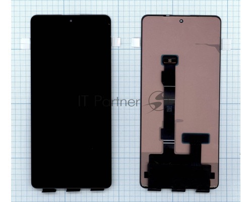 Дисплей для Xiaomi Poco X5 Pro 5G, Redmi Note 12 Pro 5G, 12 Pro Plus 5G в сборе с тачскрином черный