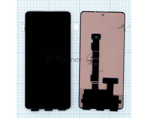 Дисплей для Xiaomi Poco X5 Pro, Redmi Note 12 Pro в сборе с тачскрином (original) черный