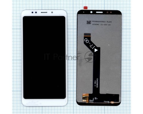 Дисплей для Xiaomi Redmi 5 Plus (Small size) белый