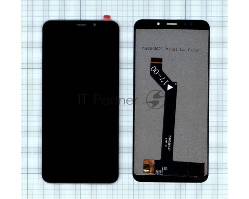 Дисплей для Xiaomi Redmi 5 Plus (Small size) черный