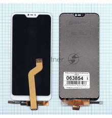 Дисплей для Xiaomi Redmi 6 Pro, Mi A2 Lite в сборе с тачскрином белый