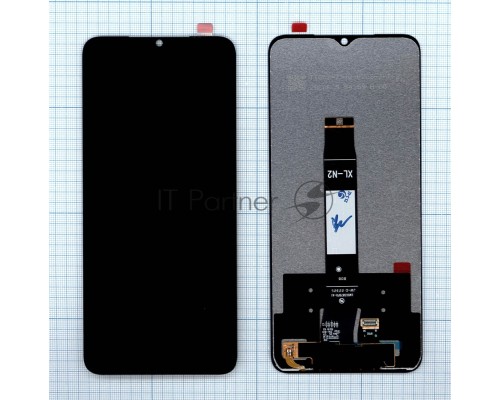 Дисплей для Xiaomi Redmi A1, Redmi A1 Plus, Poco C50 в сборе с тачскрином черный
