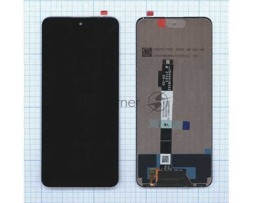 Дисплей для Xiaomi Redmi Note 10 Pro 5G, Poco X3 GT, Poco X4 Pro в сборе с тачскрином OLED черный