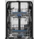 Посудомоечная машина Electrolux ESS42220SW, узкая, белый