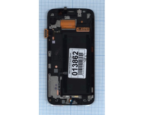 Дисплей для Samsung Galaxy S6 Edge SM-G925F белый с рамкой