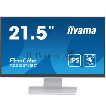Монитор Iiyama ProLite T2252MSC-W2, белый, 21.5
