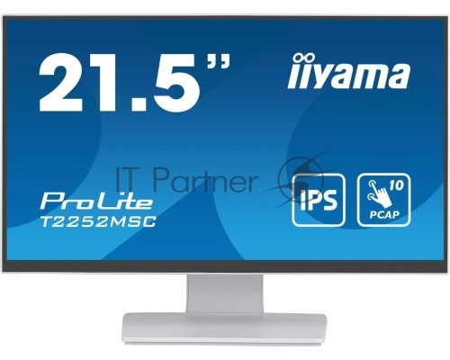 Монитор Iiyama ProLite T2252MSC-W2, белый, 21.5