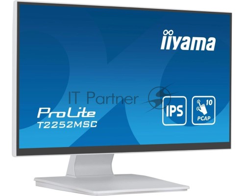 Монитор Iiyama ProLite T2252MSC-W2, белый, 21.5