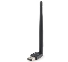 Gembird Сетевой адаптер WiFi 150 Мбит, с антенной, USB, 802.11b/g/n, RTL8188 (WNP-UA-010)