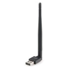 Gembird Сетевой адаптер WiFi 150 Мбит, с антенной, USB, 802.11b/g/n, RTL8188 (WNP-UA-010)