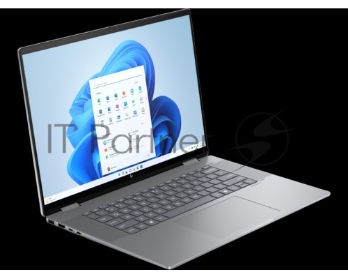 Ноутбук HP Envy x360 A33D7EA, серебристый, Ryzen 7 8840HS 16Gb SSD1Tb AMD Radeon 16