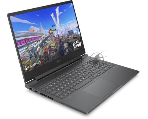 Ноутбук HP Victus 16-r1066ci Core i7 14650HX 32Gb SSD1Tb NVIDIA GeForce RTX4060 8Gb  IPS FHD (1920x1080) Free DOS silver WiFi BT Cam (A1WE6EA)