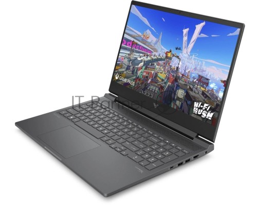 Ноутбук HP Victus 16-r1066ci Core i7 14650HX 32Gb SSD1Tb NVIDIA GeForce RTX4060 8Gb  IPS FHD (1920x1080) Free DOS silver WiFi BT Cam (A1WE6EA)