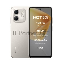 Смартфон Infinix HOT 50i X6531B, 6/128Gb, серый титан