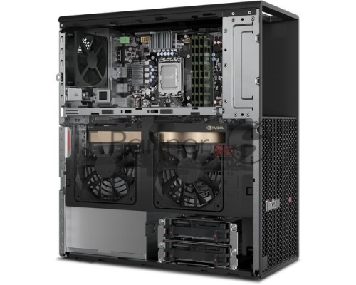 Компьютер Lenovo ThinkStation P3 Tower i7-14700, 32GB (1x32) DDR5, 1TB SSD M.2, Intel UHD 770, WiFi6E, BT, 500W, USB KB&Mouse, Win 11 Pro, 1Y