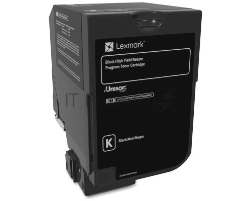 Картридж F+ imaging черный 20000 стр. для Lexmark CS725, CS720, CX725 (аналог 74C5HKE)