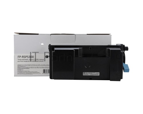Картридж лазерный F+ imaging, черный, 25 000 страниц, для Ricoh моделей SP5300DN/MP 601SPF (аналог 407823/407824/407825), FP-RSP5300