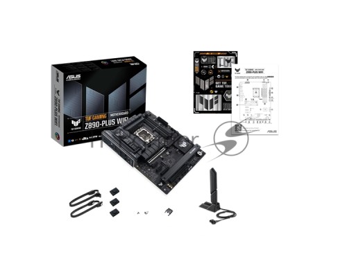 Материнская плата ASUS INTEL Z890 s1851, 4xDDR5(192GB), 1xPCIe 5.0x16, 1xPCIe 4.0x16, 1xPCIe 4.0x4, 2xPCIe 4.0x1, 1xLAN (2.5GbE), Wi-Fi, BT, 4xSATA 6Gb/s, 4xM.2, 1xThunderbolt 4 (USB-C), 1xUSB-C, 6xUSB 3.2, ATX, 90MB1IQ0-M0EAY0