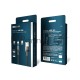 Кабель USB REXANT 18-7076 3в1 со съемными магнитными портами, Type-С (2A), Lightning (2,4A), Micro USB (2A), 1,2м, в черной оплетке, с LED подсветкой