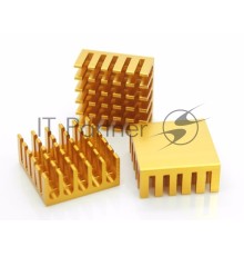 Аллюминиевый радиатор 22x22x10 мм