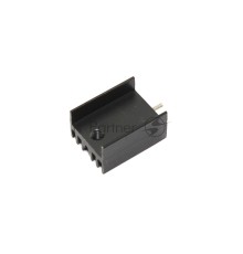 Аллюминиевый радиатор TO-220 Mosfet, 20x15x10 мм, 1Pin