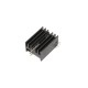 Аллюминиевый радиатор TO-220 Mosfet, 20x15x10 мм, 1Pin