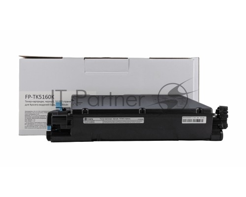 Картридж лазерный F+ imaging, черный, 16 000 страниц, для Kyocera моделей Ecosys P7040cdn (аналог TK-5160K /1T02NT0NL0), FP-TK5160K