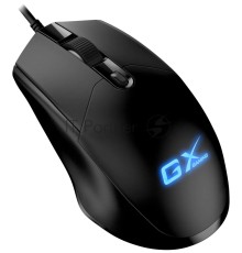 Мышь проводная Genius Scorpion M300 черный, 2400 dpi, USB, кнопки - 4