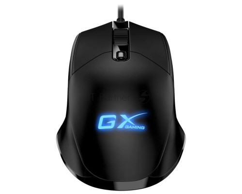 Мышь проводная Genius Scorpion M300 черный, 2400 dpi, USB, кнопки - 4