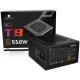 Блок питания Thermalright TR-TB550S, 550W 80+ Bronze (ATX, 3, Non-modular, 1x24(20+4)pin 550mm, 1xCPU*2 8(4+4)pin 600+150mm, 1xPCIe 8(6+2)pin 450mm, 1xSATA*3+MOLEX4pin*1 400+150+150+150mm, 1xSATA*2+MOLEX4pin*2 400+150+150+150mm, Active, 120x120mm, 150x14