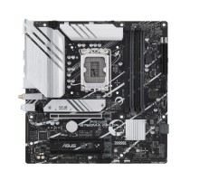 ASUS PRIME B760M-A WIFI D4 (Socket 1700, mATX, 4xDDR4(128GB), DP/2xHDMI 2.1, 3xPCIe 4.0x16, 1xLAN (2.5GbE), Wi-Fi, BT, 4xSATA 6Gb/s, 2xM.2, 2xUSB 3.2, 4xUSB 2.0, 1xPS/2)