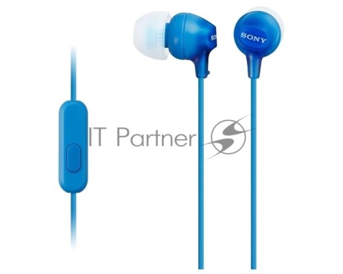 Sony MDR-EX14AP Наушники, синий