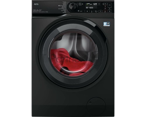 Стирально-сушильная машина AEG LWR73166OE черный, загрузка фронтальная 10 кг, 1600 об/мин., класс: А