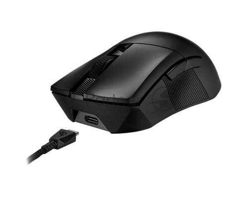 Мышь беспроводная/проводная ASUS P711 ROG Gladius III черный, 36000 dpi, радиоканал, Bluetooth, USB, кнопки - 6