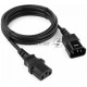 Шнур питания NTSS NTSS-PC13144 C13-С14 проводник.:3x1мм2 1.8м 220/250В 10А черный