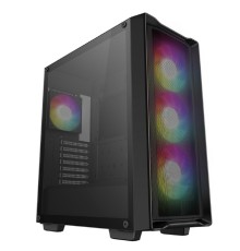 Deepcool CC560 Mesh V2 черный без БП ATX 4x120mm 5x140mm 2xUSB3.0 audio bott PSU