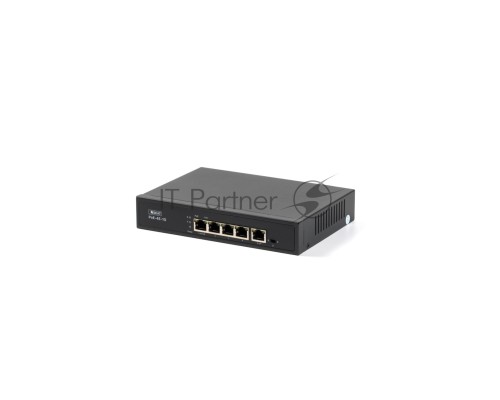 Коммутатор SKAT PoE-4E-1G PoE Plus 65Вт порты: 4-Ethernet 1-Uplink