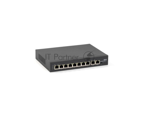 Коммутатор SKAT PoE-8E-2G v.2 PoE Plus 120Вт порты: 8-Ethernet 2-Uplink