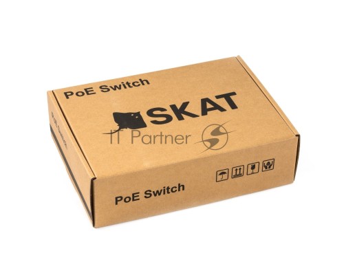 Коммутатор SKAT PoE-8E-2G v.2 PoE Plus 120Вт порты: 8-Ethernet 2-Uplink