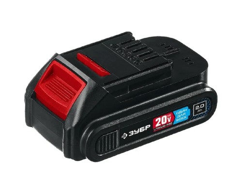 [Батареи аккумуляторные и Зарядные устройства] ЗУБР  T7, 20 В, 2.0 А·ч, аккумуляторная батарея, Профессионал [ST7-20-2]