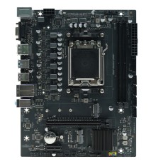 AFOX B650D5-MA-V2 (Socket AM5, mATX, 2*DDR5(64Gb), VGA+ HDMI+DP, 4*SATA3, 1*M.2, 1*PCIEx16/1*PCIEx1,  5*USB 2.0, 2*USB 3.0, 1 x PS/2,  LAN 1*1G, RTL)